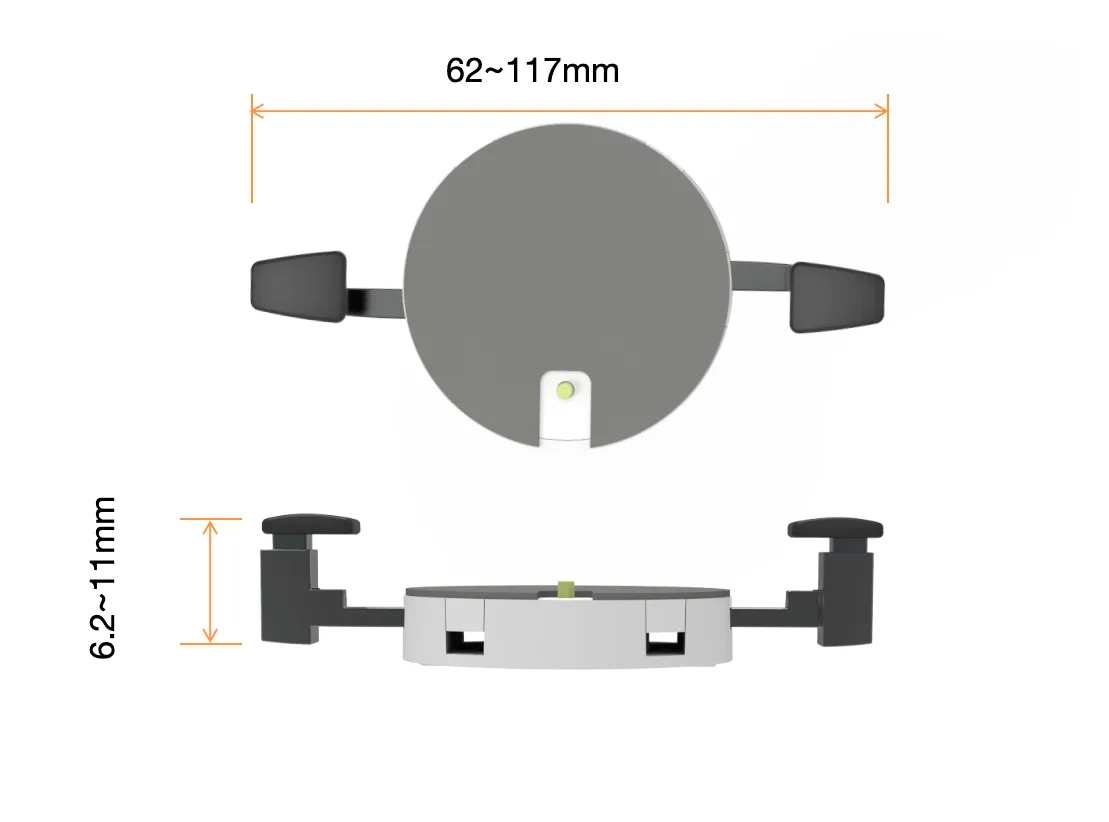 CM20 2 Claws Phone Bracket for T20 Dummy